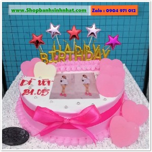Bánh Sinh Nhật In Hình Ảnh - H697